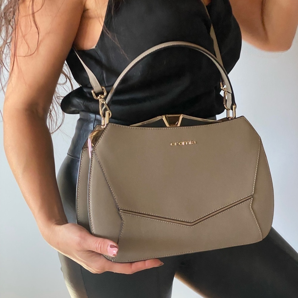 Cromia made in Italy genuine leather puzzle bag NWOT